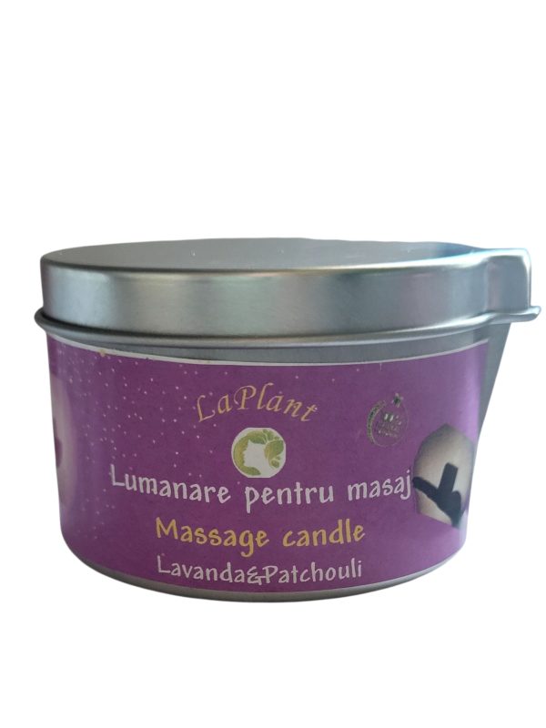 Lumânare pentru masaj - Massage Candle lavandă&patchouli 75ml