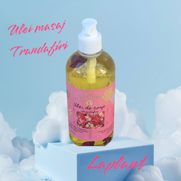 Ulei pentru masaj cu trandafiri 500ml